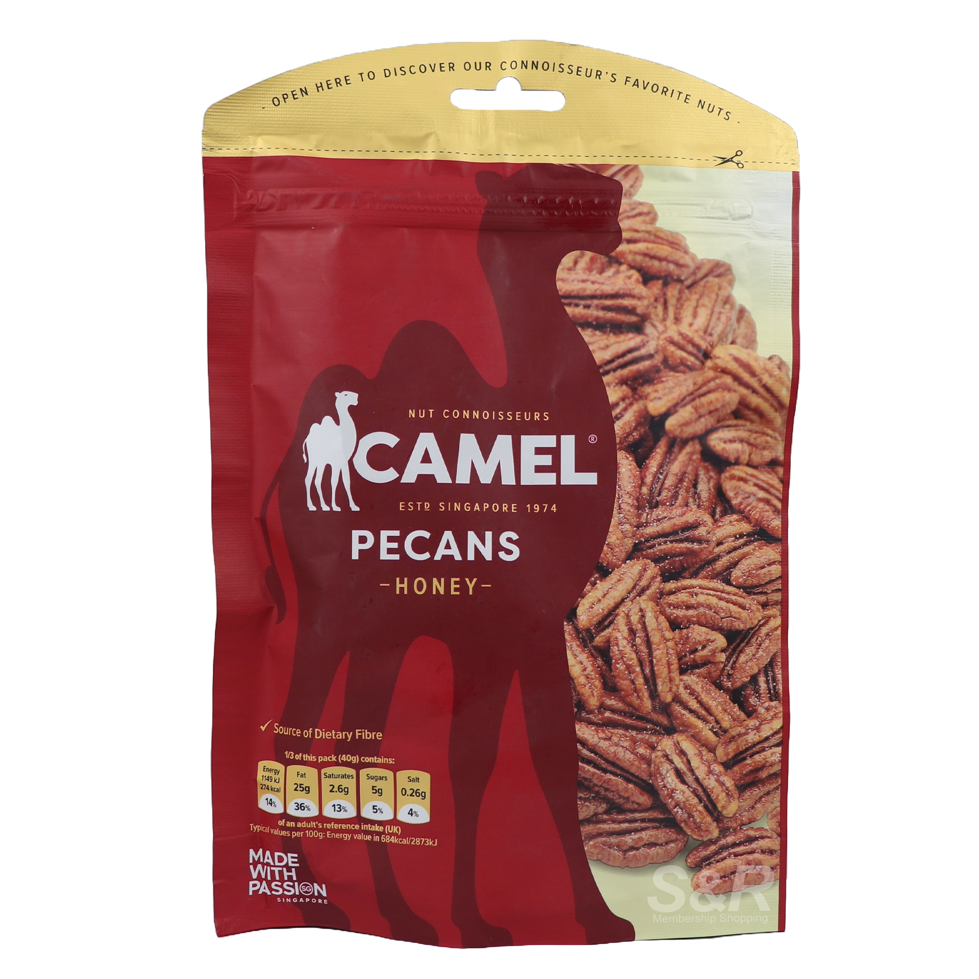 Camel Pecans Honey 120g